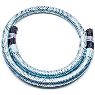 Imagem de Mangueira Flexível Metálica 2,00 Metro Instalação Gás Glp Gn - Elite G