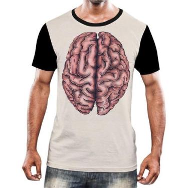 Imagem de Camisa Camiseta Cérebro Inteligência Mental Psicologia HD 13 - Enjoy S