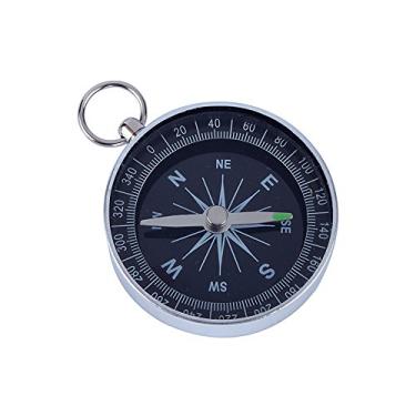 Imagem de Bússola de Acampamento, Bússola Portátil de Bolso, Moldura Giratória de 360 ​​graus, Acampamento Ao Ar Livre, Caminhadas, Navegação Esportiva para Aventuras Ao Ar Livre