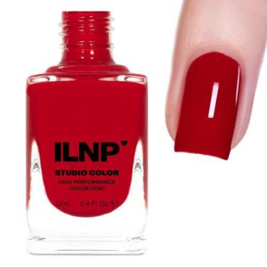 Imagem de Esmalte de Unhas ILNP Cherry Red Studio - Vegano e Cruelty-Free