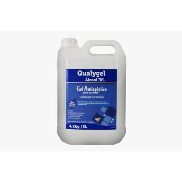 Imagem de Álcool gel 70% 4,200KG 5LT qualygel