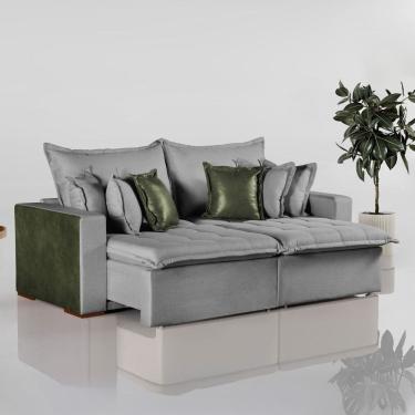 Imagem de Sofá Retrátil 2 Lugares 200cm Siena