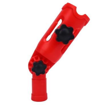 Imagem de Extensor de pincel multiangular, suporte de acessório de poste de extensão com cabeça giratória para pincel, rolo, raspador, ferramenta de borda de pintura de teto alto