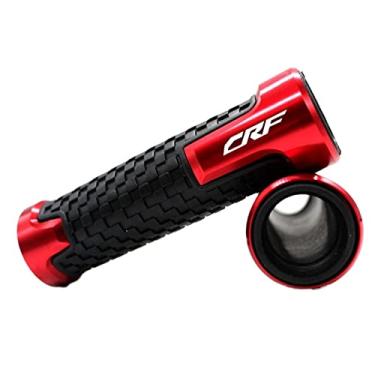 Imagem de Motorcycle Throttle Handle Grips，replacement part，Handlebar Grips Powersports Grips Accessories, For CRF 150 230 250 450 1000 R RX X F L M RALLY L