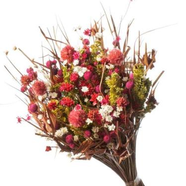 Imagem de Buquê Preservado Rústico Colorido I Flores Desidratadas - Pense Flores