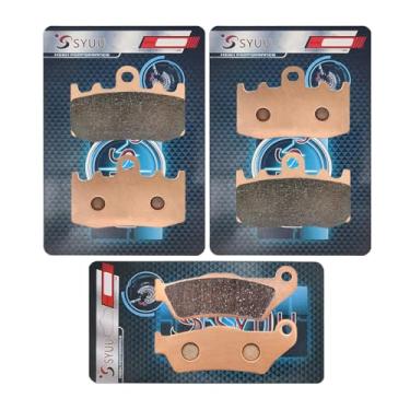 Imagem de SYUU Pastilhas de freio de metal sinterizado para motocicleta dianteira traseira severa para BMW R 1200 GS Adventure 05-12 R 1200 RT K 1300 S FA335F FA363R