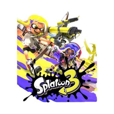 Imagem de Pôster De Arte Anime Splatoon 3 Impressão Em Canvas Decoração De Pared