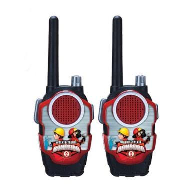 Imagem de Brinquedo Walkie Talkie Rádio Comunicador Bombeiro