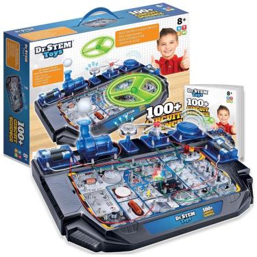 Imagem de Kit de Ciência do Circuito Dr. STEM Toys Mais de 100 Experimentos Elétricos com Luzes, Sons e Ação