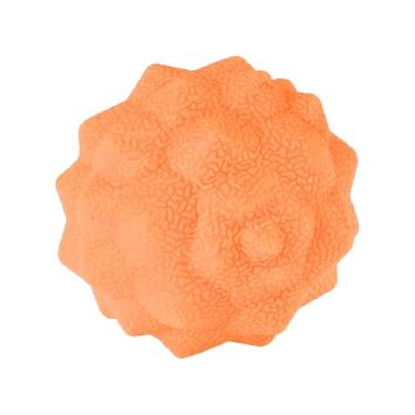 Imagem de Bola de massagem feminina durável estilo diamante para viagem, casa, escritório, academia, laranja