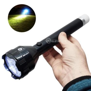 Imagem de Lanterna Led Holofote 80w Grande Iluminação Super Potente Recarregável