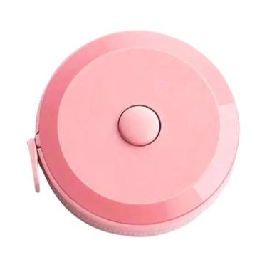 Imagem de Fita Métrica De Cintura De Escala Dupla 2M, Régua Precisa Para Tecidos