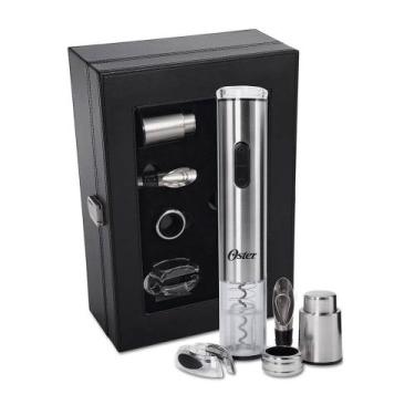 Imagem de Kit para Vinhos Oster com Abridor Elétrico - FPSTBW8055 011