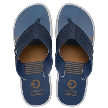 Imagem de Chinelo Cartago Montreal Listrado Casual Masculino-Masculino