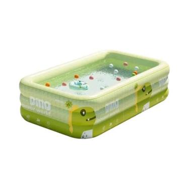 Imagem de Piscina Inflável Grande Dobrável Para Família, Ideal Para Festas Em Am