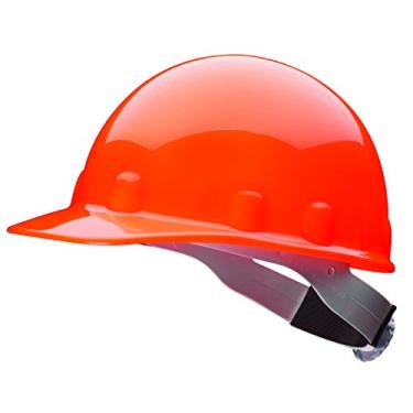 Imagem de Fibre-Metal by Honeywell Boné termoplástico SuperEight com suspensão de catraca de 8 pontos, laranja forte