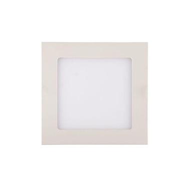 Imagem de Painel de Led Blumenau Quadrado de Embutir 12W Bivolt 4100K Luz Neutra