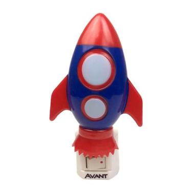 Imagem de Luminária luz noturna led de tomada foguete 3000k - avant