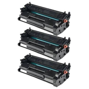 Imagem de Kit 3 Toner Compatível CF258X 58X Para M-404DW M404 Com Chip - Digital