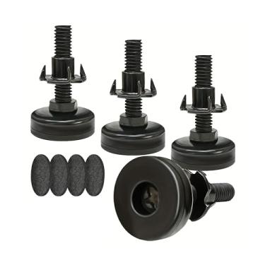 Imagem de Zdxftc Pés de nivelamento de móveis Niveladores de perna ajustáveis para mesas cadeiras armários sofá (4, forma 1)