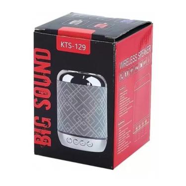 Imagem de Mini Caixa de Som Audio Poderoso Sistema Bluetooth Auxiliar KTS129  - 