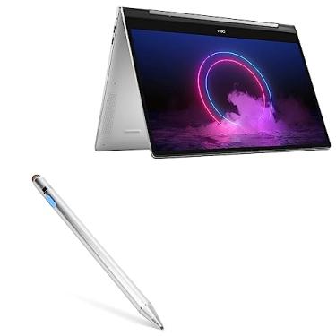 Imagem de Caneta Stylus BoxWave compatível com Dell Inspiron 17 2 em 1 (7706) (caneta Stylus da BoxWave) - AccuPoint Active Stylus, caneta eletrônica com ponta ultrafina - prata metálica