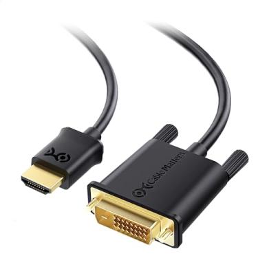 Imagem de Cable Matters Cabo HDMI bidirecional para DVI com classificação CL3 (DVI para HDMI), 1,8 m