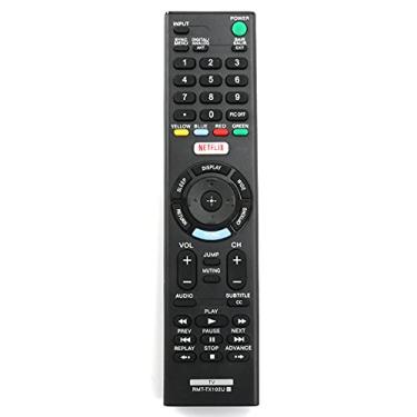 Imagem de Controle remoto de substituição RMT-TX102U adequado para Sony TV KDL-55W6500D KDL-32R500C KDL-55W6500 KDL-32W600D KDL-48R550C KDL-55W650D KDL-32W650D KDL-48R510C KDL-48W650D KDL-40R5110D KDL-40R510D