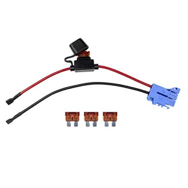 Imagem de SEFEPODER Replacement Wire Harness Connector Compatible with Peg Perego Children Ride-on Car, 12AWG Wire with Fuse, Lithium LiFePO4 and Lead-Acid Batteries Both Available