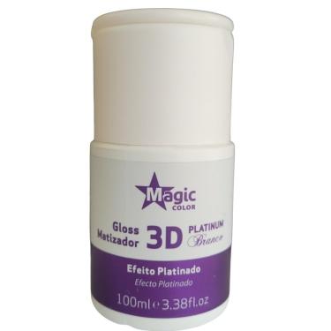 Imagem de Magic Color Gloss Matizador 3d 100mls Platinum Branco
