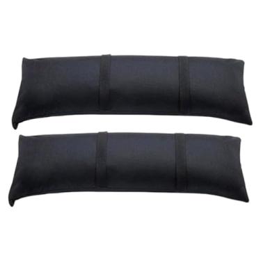 Imagem de KiBcsLic 2 peças de pesos de base de guarda-chuva, sacos de areia com pesos multifuncionais para móveis de pátio, toldo de RV e móveis de exterior