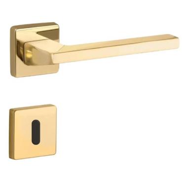 Imagem de Fechadura Design Lipe Interna 55mm Latão Polido Dourado Lockwell
