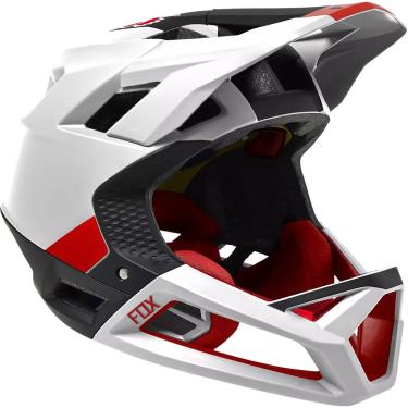 Imagem de Capacete Fox Proframe Blocked Preto/Branco S/P (56)