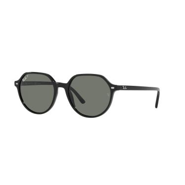 Imagem de Óculos de Sol Ray-Ban Polarizado Thalia 0RB2195 901/58 Tam 53 / Preto - Lentes Verde