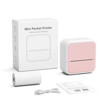 Imagem de Tylorix Impressora de adesivos – PrintPods, mini impressora sem tinta, fabricante de adesivos, impressora térmica portátil Bluetooth para telefone, notas de estudo, diagramas e fotos, faça você mesmo