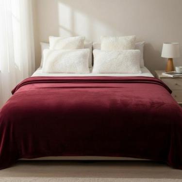 Imagem de Cobertor Soft Casal Manta Microfibra Mantinha - Carinha de Anjo Enxova