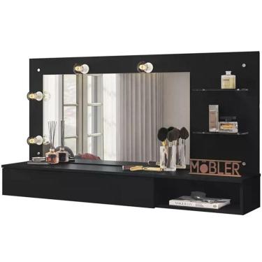 Imagem de Penteadeira Camarim Suspensa 3003031 Preto Mbl Preto