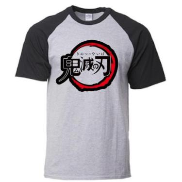 Imagem de Camiseta  Kimetsu No Yaiba Demon Slayer - Alternativo basico, Cinza-Pr