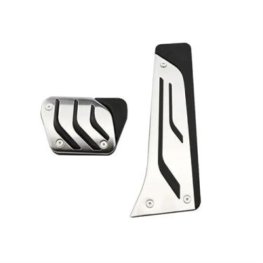 Imagem de EFDNK-HB Capas de pedal de freio de acelerador de carro universal antiderrapante pedais para acessórios automotivos protetores de pedal de veículo (2 peças)