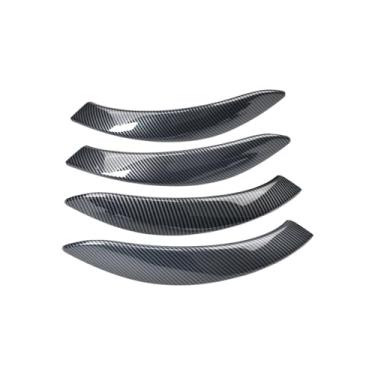 Imagem de Maçaneta interna de fibra de carbono para porta, com alça, tampa externa, compatível com BMW 3 4 Series M3 M4 F30 F34 F36 F32 F33 F80 F82 F83(Carbon Fiber)
