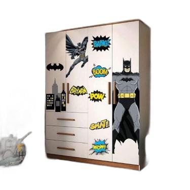 Imagem de Adesivo Para Guarda Roupa Batman Mod 01