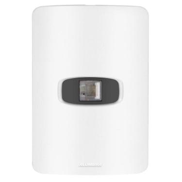 Imagem de Conjunto 1 Tomada Rede Rj45 - Alumbra Gracia Branco / Preto