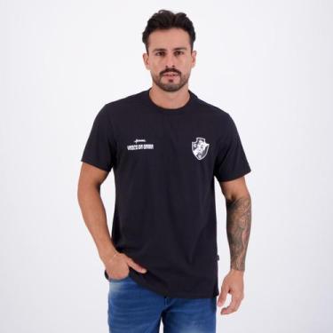Imagem de Camiseta Approve X Vasco da Gama Core Preta, GG