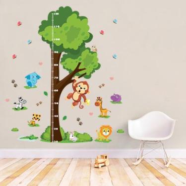 Imagem de Régua de Crescimento Infantil Selva - TaColado.