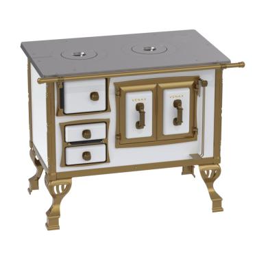 Imagem de Fogao a Lenha Venax n 1 Colonial Branco SE