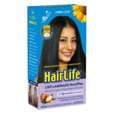 Imagem de Embelleze hairlife creme alisamento liso laminado