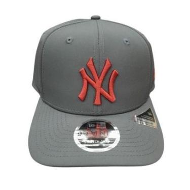 Imagem de Boné New Era 9Seventy - Grafite/Vinho-Unissex