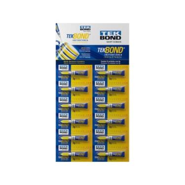 Imagem de Cola Instantânea 2g Cartela C-12 Tekbond