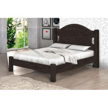 Imagem de Cama Quarto Casal Isis Estrado Reforçado - BASOTO BRASIL, Teka