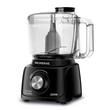 Imagem de Mini Processador Mondial Turbo Pratic 220v 500mL Preto MP-16-B